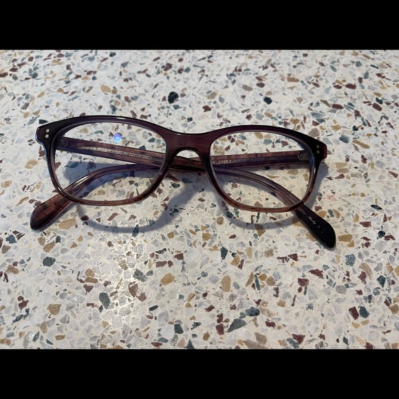 Oliver Peoples Eyeglasses Ashton Purple OV5224 1418 - Picture 2 of 7
